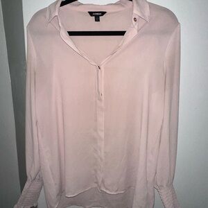 Express Women's Light Pink Blouse
